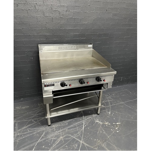 Pre-Owned Goldstein GPGDBSA36 - 900mm Griddle with Toaster on Leg Stand