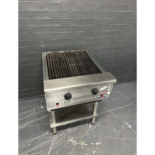 Pre-Owned Goldstein RBA-24L - Radiant Gas Char Broiler on Stand 600mm