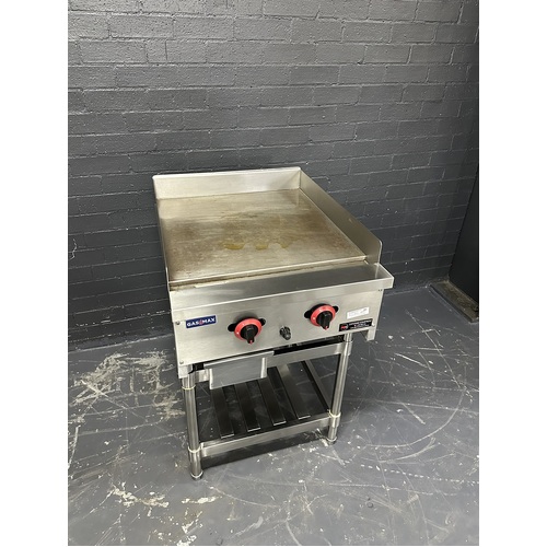 Pre-Owned Gasmax RGT-24 - 600mm Gas Griddle on Leg Stand 