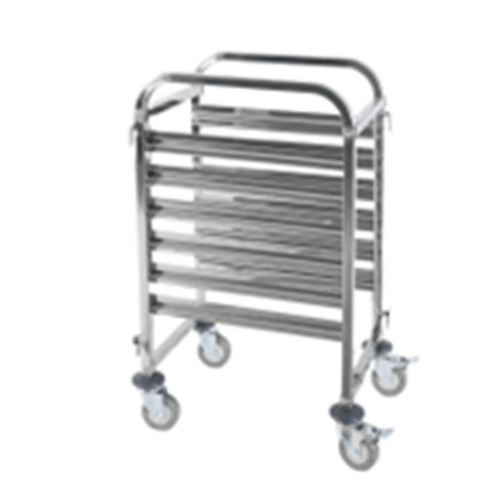 KK 2/1 Gastronorme Pan Trolley - 590x670x1735mm