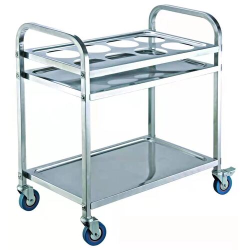 Stainless Steel Sauce Pot Trolley 850x450x900mm