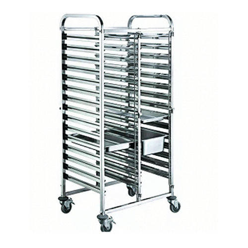 KK 1/1 Gastronorme Pan Trolley - 740x550x1735mm 