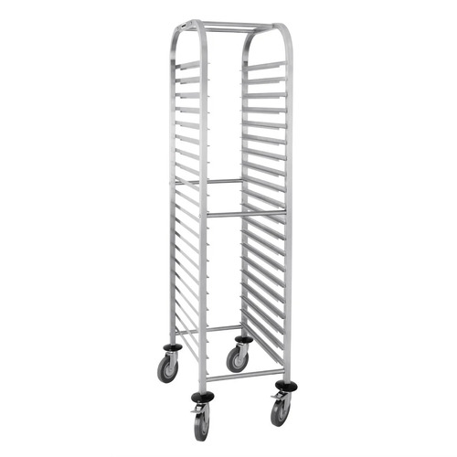 Vogue Gastronorm 1/1 Racking Trolley 20 Level - 380 x 557 x 1700mm