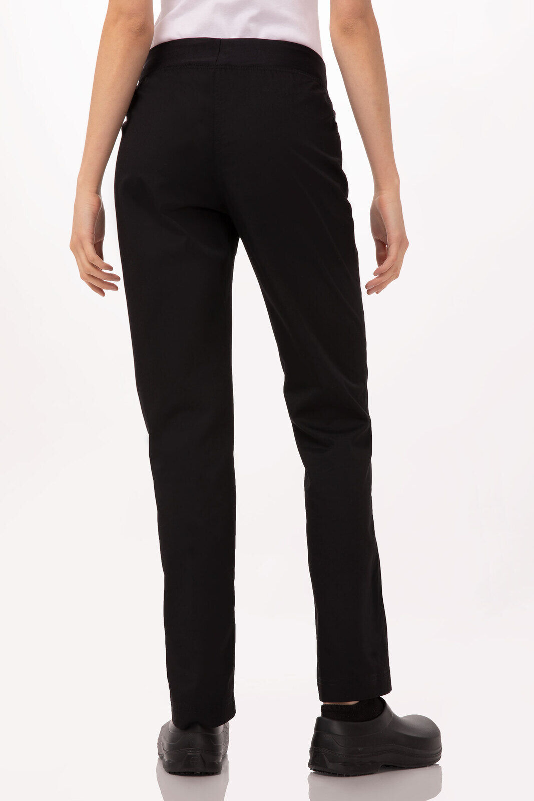 Chef Works Womens Black Lightweight Slim Pants - PBN01W-BLK