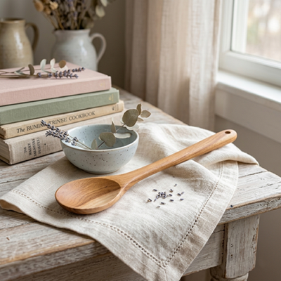 Alam Fedora Teak Wooden Spoon - 330mm