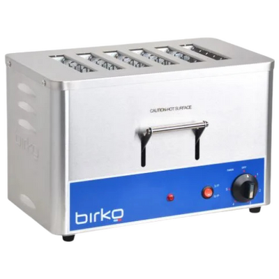 Birko 1003203 Vertical Slot Toaster 6 Slice