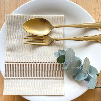 Bionap Napkin Extra Soft 30x40 Kitchen Brown Compostable (Box of 800)