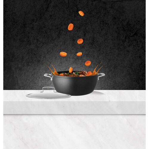 Pyrolux Stew Pot & Glass Lid 300mm/7.4lt