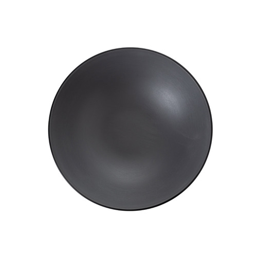 Coucou Melamine Serving Bowl 21.2cm - Grey & Black (Box of 6) 