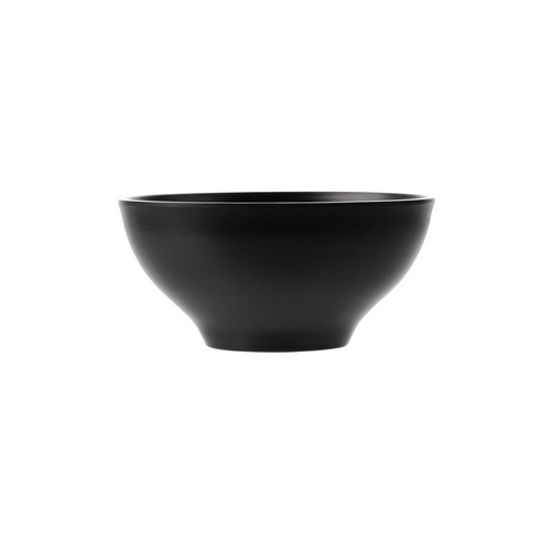 CouCou Dual Colour Round Narrow Deep Bowl 15cm, Black