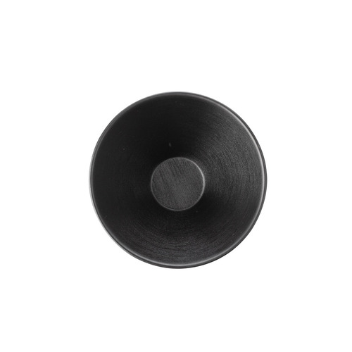 CouCou Dual Colour V-Shape Round Bowl 15cm - Black & Black  - 11BW15BK2
