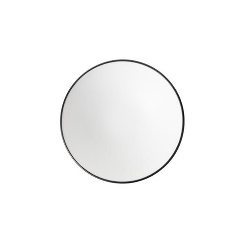 Coucou Melamine Dual Colour Round Bowl 16cm - White & Black