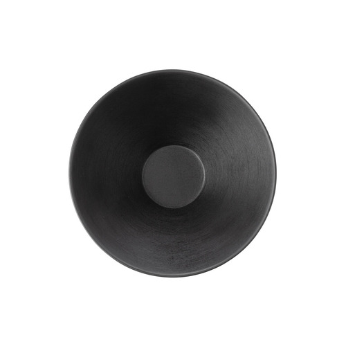CouCou Dual Colour V-Shape Round Bowl 17.8cm - Black & Black