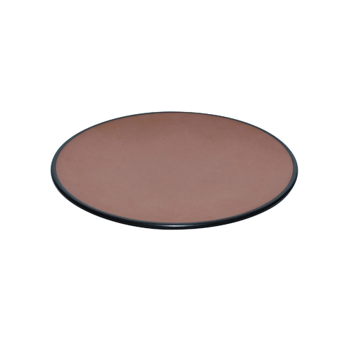 Coucou Melamine Side Plate 20.5cm - Brown & Black (Box of 6) - 11PS20BN