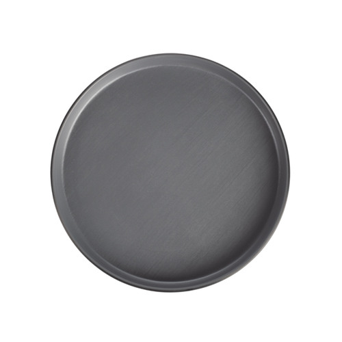CouCou Dual Colour Round Edge Plate 20cm - Grey & Black - 11REP20GB