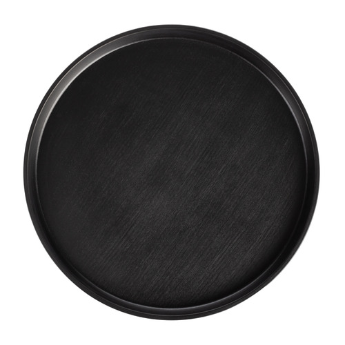 CouCou Dual Colour Round Edge Plate 27cm - Black & Black