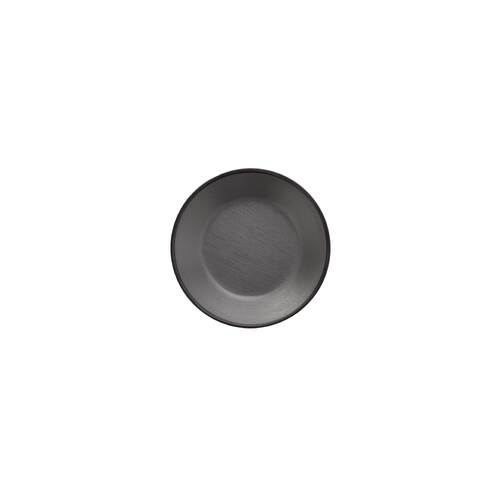 Coucou Melamine Round Sauce Dish 9.5cm - Grey & Black - 11SD09GB