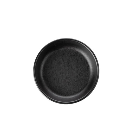 CouCou Dual Colour Round Sauce Dish 10cm - Black & Black   