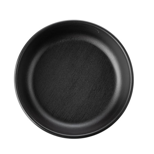 CouCou Dual Colour Round Sauce Dish 12.7cm - Black & Black - 11SD12BK