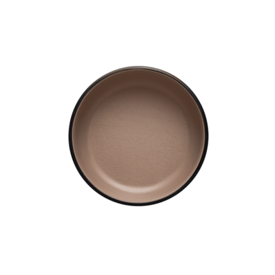 Coucou Melamine Small Round Dish 12.7x4.4cm - Beige & Black