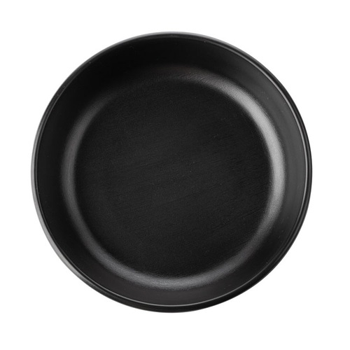 CouCou Dual Colour Round Sauce Dish 15.5cm - Black & Black - 11SD15BK