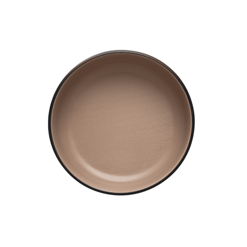 Coucou Melamine Small Round Dish 15.4x5.3cm - Beige & Black - 11SD15EB
