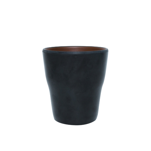 Coucou Melamine Cup 150ml/7.5x8.2cm - Brown & Black