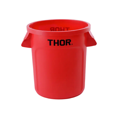 Trust Thor Round Bin 38Lt - Red
