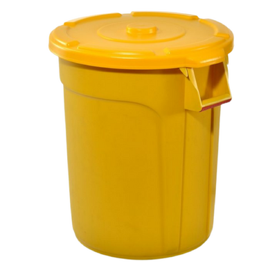 Trust Thor Round Bin 75Lt - Yellow