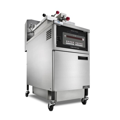 Henny Penny PFG600 - Gas Four Head Pressure Fryer with 8000 Computron