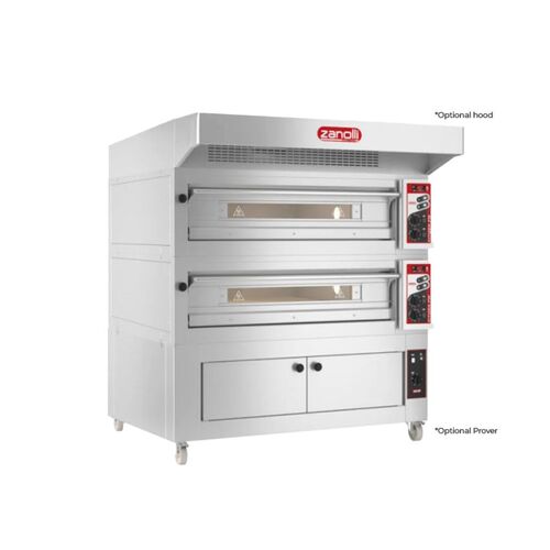 Zanolli Citizen Pw 6 + 6/MC Electric 6 Pizza Double Deck Pizza Oven 