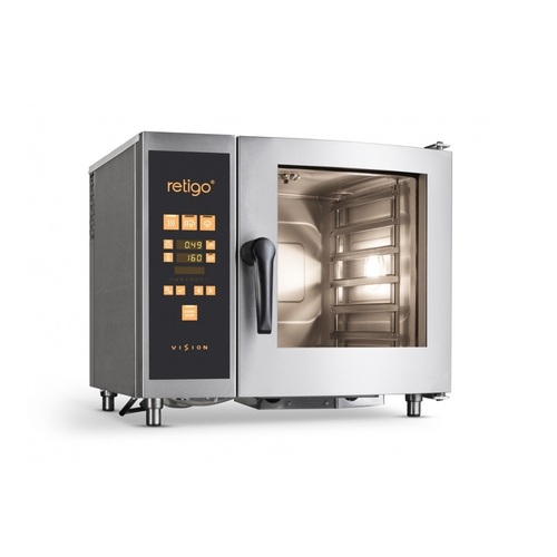 Retigo O623i Vision Orange - Electric Combi Oven 6 x 2/3 GN Tray