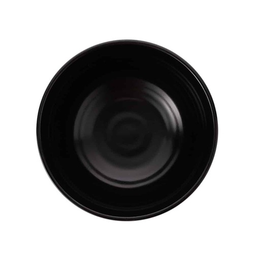 Coucou Melamine Round Bowl 14cm - Matte Black