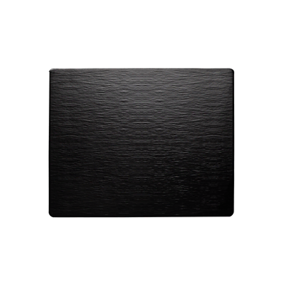 Coucou Melamine Platter Ripple 32x26cm - Black