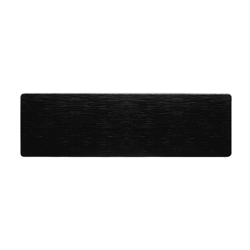 Coucou Melamine Platter Rustic 52x15.5x1cm - Black