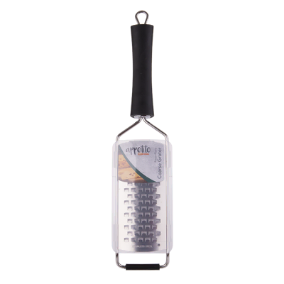 Appetito Stainless Steel Razor Plane Wide Grater - Coarse