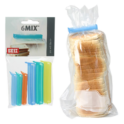 Brix 6 Mix Bag Closures – Pack of 6