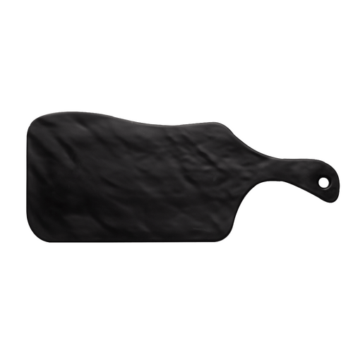Coucou Melamine Irregular Board with Handle 39cm - Black