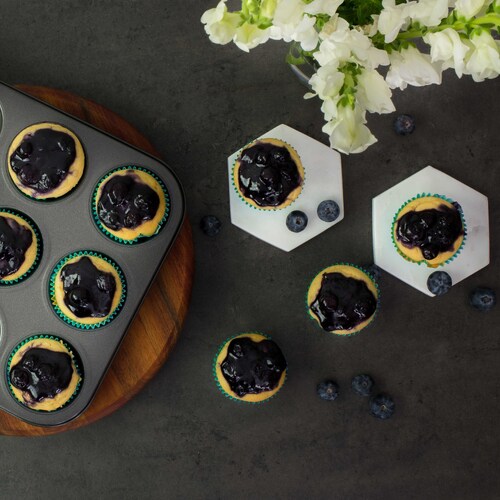 Bakemaster 12 Cup Non-Stick Mini Muffin Pan