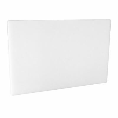 Cutting Board 450x750x19mm White - Polyethylene 