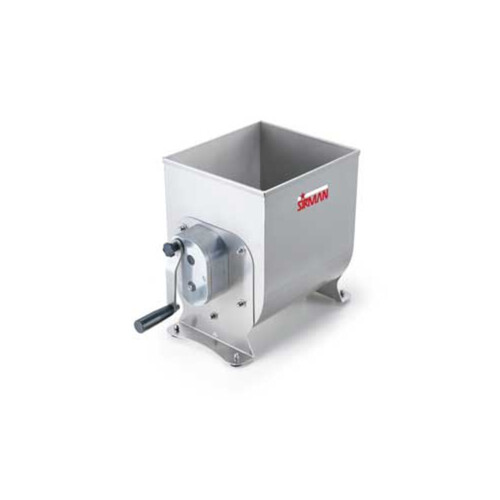 Sirman IP 20 MAN Single Arm Manual Meat Mixer - 20kg / 28L - 40802900