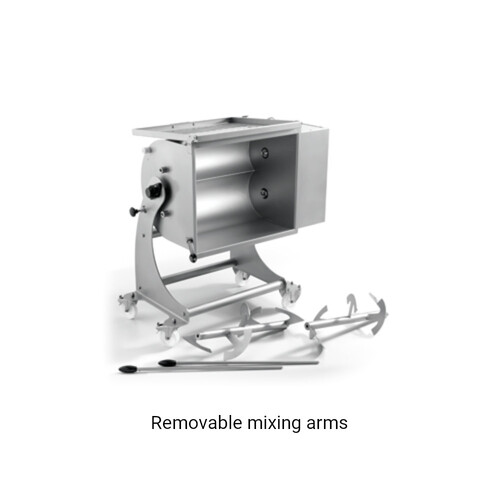 Sirman IP 80 XP Double Arm Meat Mixer - 80kg / 110L - 408061B03F