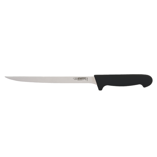 Kharve Filleting Knife Flexible 20cm Black