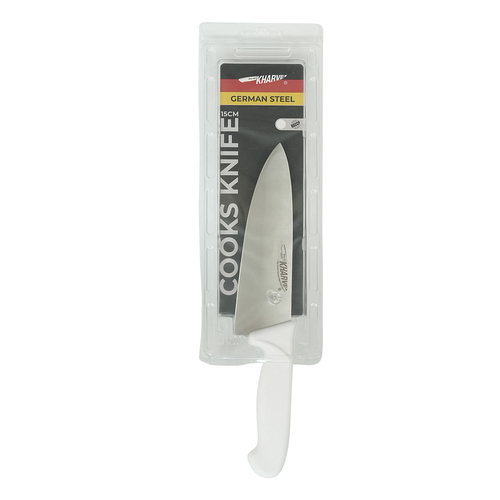 Kharve Cooks Knife 15cm White Handle
