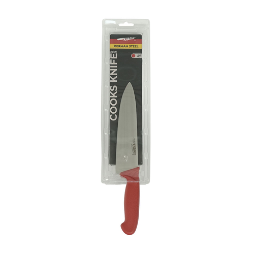 Kharve Cooks Knife 20cm Red Handle