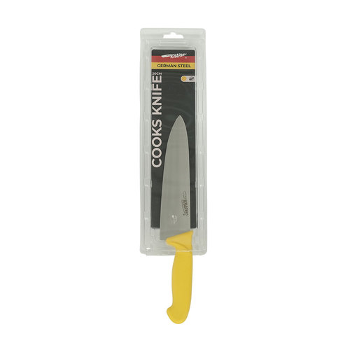 Kharve Cooks Knife 20cm Yellow Handle