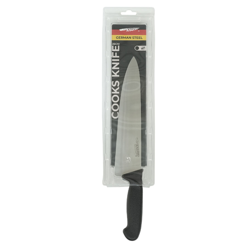 Kharve Cooks Knife 25cm Black Handle