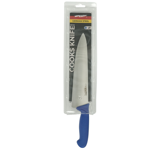 Kharve Cooks Knife 25cm Blue Handle