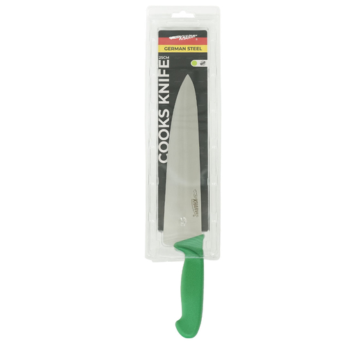 Kharve Cooks Knife 25cm Green Handle