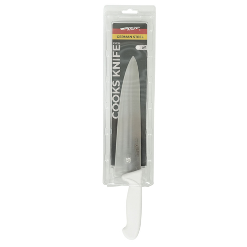 Kharve Cooks Knife 25cm White Handle
